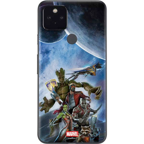 Marvel Guardians of the Galaxy Galactic Mission Google Pixel 5a Skin